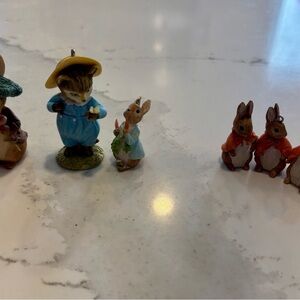 Vintage hallmark Beatrix ornaments (see description)